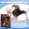 IIIMEIDU- Champú para teñir el cabello castaño oscuro 3 en
