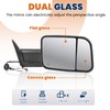 KUIPERAUTO Pair Chrome Power Heated Towing Mirrors Compatible for 2002-2008