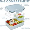 Bugucat Bento Lunch Box 1300ML with Bag - Leak-Proof with
