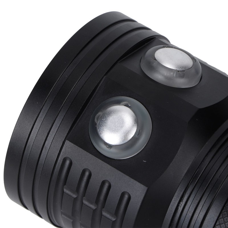 LED IP68 Waterproof Scuba Dive Light Super Bright Flashlight for