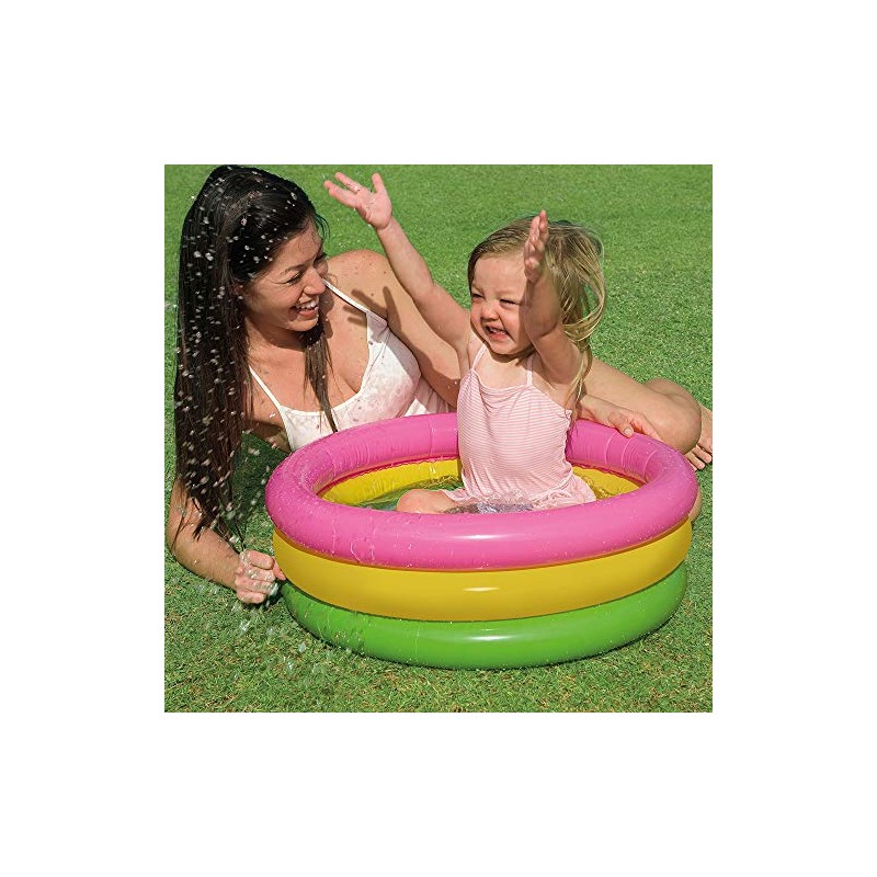 Intex Sunset Glow 57402NP Baby Pool 3 Ring Diameter 61