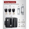 Naissian RV Camper Door Lock Latch Deadbolt Lock Entry Side