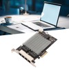 PoE Network Card 4 RJ45 Ports PCIe Slot 2.5G 30W