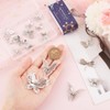 SUNNYCLUE 1 Box 20Pcs 10 Styles Butterfly Charms Bulk Filigree