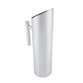 Water Pitcher, Cold,Stainless Steel Water Jug Stainless Steel Pitcher Stainless Steel Pitcher,Stainless Steel Jug Drinking Stainless Steel for Restaurants and Bars for Home (2L)