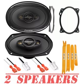 Pioneer 450watts 4 Way 6"x9" Rear Deck Speakers For 2003-2013 Toyota Corolla