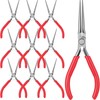Lanties 10 Pack Mini Needle Nose Pliers Bulk, 6 Inch