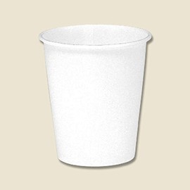 Shimojima 004536026 Paper Cups, E, 7 oz, White, 100 Count