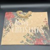 Unbranded Large Christmas Gift Bag - Merry Christmas Flower