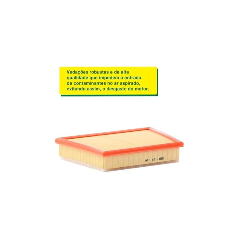Mann Filter Filtro de Aire para Motor C 22 018,