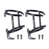 Bynccea Bicycle Bottle Holder Black Aluminium Bottle Holder for Bicycles