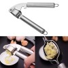custom-sign Garlic Press Crusher Squeezer Masher Mincer Stainless Steel Manual