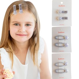 WUMZIRA 6 pieces hair accessories girls, hair clips, hair clips, baby hair accessories for girls, children, women