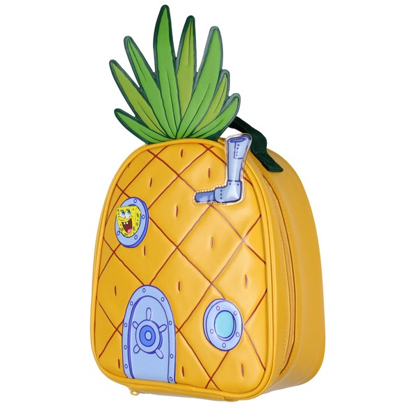 SpongeBob SquarePants Pineapple Under The Sea Shaped Insulated Lunch Box