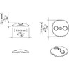 D&D Technologies LBBPBG Base Plate for LokkBolt Premium Drop Bolts,