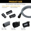 CMXZVBE38761 for craftsman shop vac hose，1-7/8 in. x 7 ft.