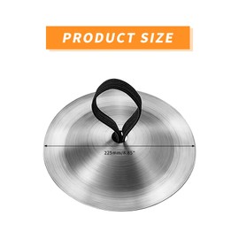 Begino 1 Pair Finger Cymbals, Mini Belly Dancing Finger with Zills Brass Hand Cymbals, Single Hand Finger Musical Instrument for Dancer Party (Golden Tone)