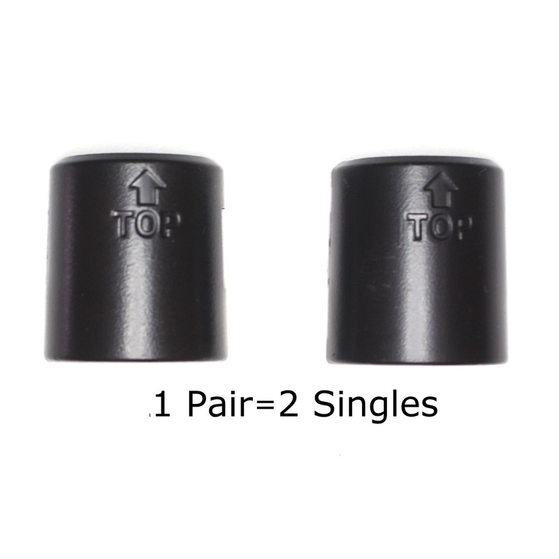 JSP Manufacturing 1" Diameter Post Wire Shelf Clips Shelving Split