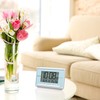 Seiko Clock SQ698L Seiko Alarm Clock, Radio Control, Digital Calendar,