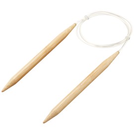 Clover 匠 輪針 100cm ジャンボ9mm 50-809 ナチュラル