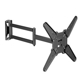 Suptek Corner TV Wall Mount for Most 23"-60" TVs, Full Motion Long Arm TV Mount 30 inch Extension Articulating Wall Mount TV Bracket Max VESA 400x400mm, Smoothly Extendable, Holds up to 99 lbs A1S