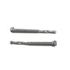 MasTek Self-Drilling Concrete Screws 1/4 x 3 Steel Tungsten Carbide