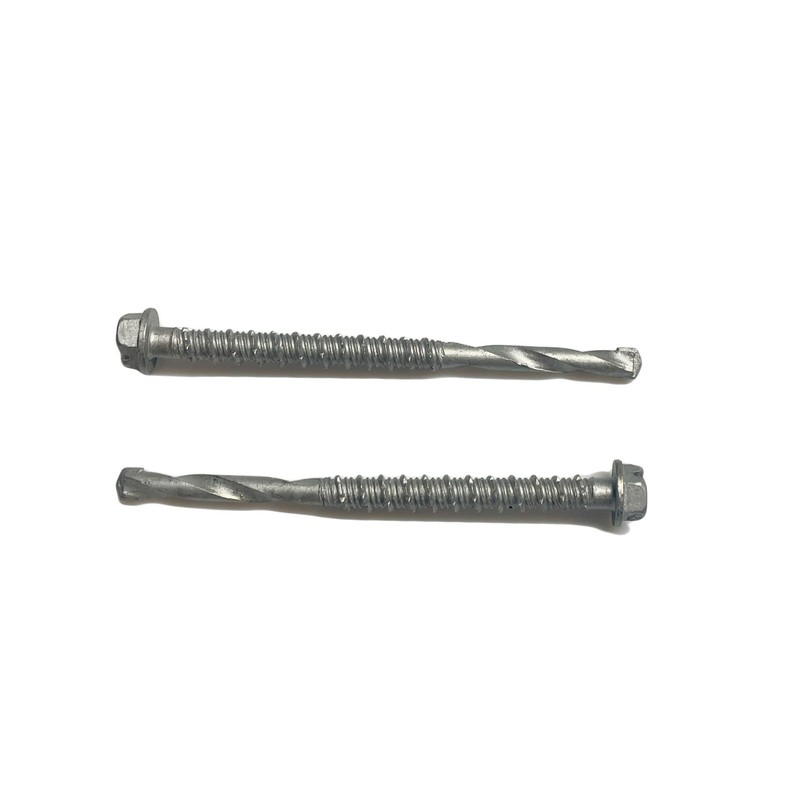 MasTek Self-Drilling Concrete Screws 1/4 x 3 Steel Tungsten Carbide