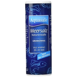 Aqua Salt Sea Salt Natural Crystals Coarse Grained 250g