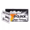 Gillette 100 Gillette 7 O'Clock Super Platinum Double Edge Premium