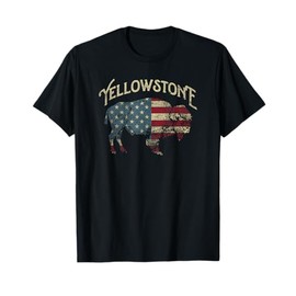 Vintage Yellowstone National Park Retro T-Shirt T-Shirt