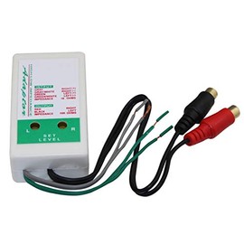 New Line Level Converter High to Low Speakers to RCA Car Audio Parts