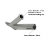 MASUNN Round/Triangular Speed Welding Nozzle for Hot Air Welding Gun