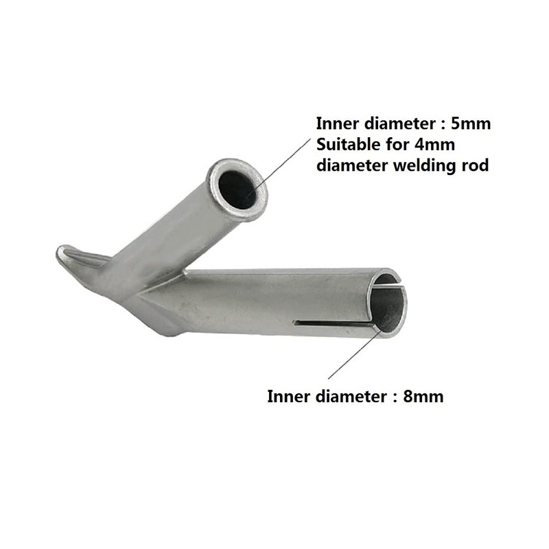 MASUNN Round/Triangular Speed Welding Nozzle for Hot Air Welding Gun
