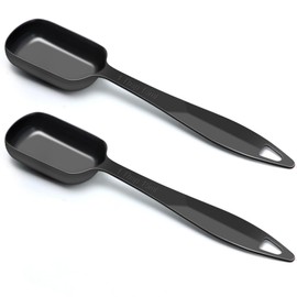 2 Pcs 1 Tablespoon(15 mL | 3 Tsp | 1 Tbsp | 15 cc | 1/2 oz) Stainless Steel Single Measuring Spoon, Long Handle Metal Measuring Spoon, Kitchen Gadgets for Cooking & Baking(Black)
