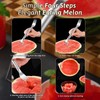Watermelon Cutter 2-in-1 Stainless Steel Fruit Cutter Watermelon Slicer Kitchen
