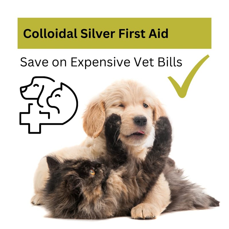 Nature's Greatest Secret Antibacterial Soothing Premium Quality Colloidal Silver Petcare