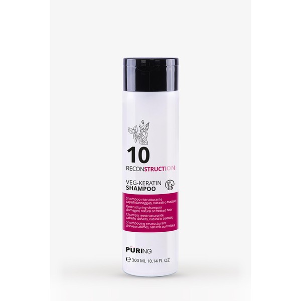 Puring 10 Reconstruction Shampoo 300 ml | restrukturierend für geschädigtes,