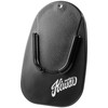 KiWAV Motorcycle Kickstand Pad Plate Support Accessory - Black -