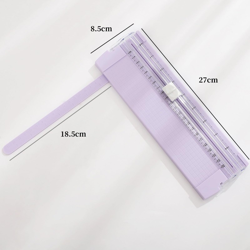 Paper Cutter, Small Size, Includes 2 Replacement Blades, A4 Compatible,