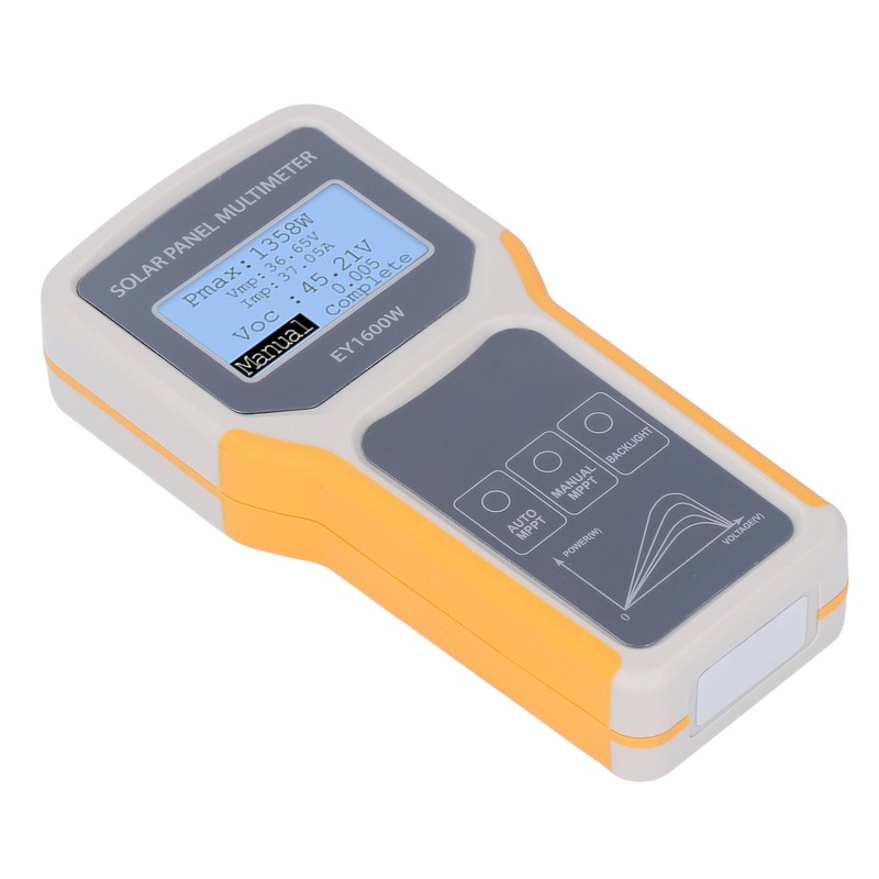 Solar Panel MPPT Tester 5‑1600W 0‑60A Photovoltaic Panel Multimeter with