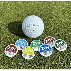 Zyn Golf Ball Marker | Zyn Golf Marker | Upper Decky Golf Ball Marker funny:_Peppermint
