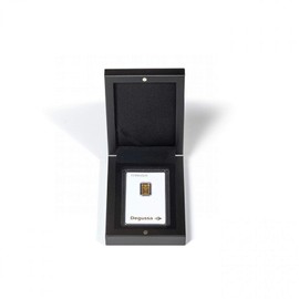 Leuchtturm Volterra Case for 1x Gold Bar in Blister Packaging Black