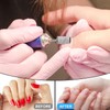 Difenni Sanding Bands for Nail Drill, 180 Grit Sanding Bands