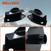 WELLBOX 2Pcs Rear Upper Coil Spring Bucket Mount Perch Retainers