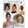 2PCS Messy Bun Hair Pieces Synthetic Hair Bun Extensions For
