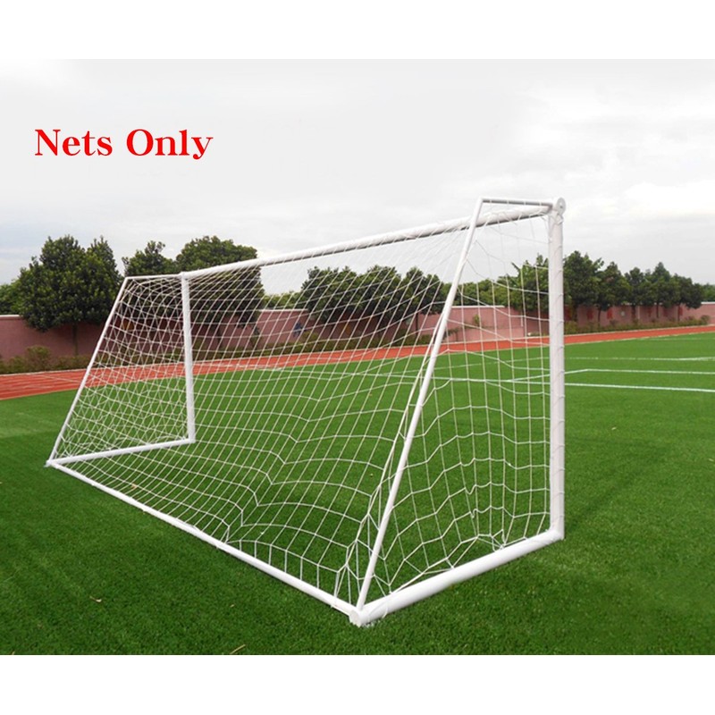 Soccer Goal Net Football Polyethylene Training Post Nets Full Size