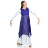 Danzcue - Chaleco para niños, Púrpura profundo, Large/X-Large-Child