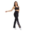 WINSHAPE Women's Fitness Leisure Bustier Functional Sports Bra Sb101 Black
