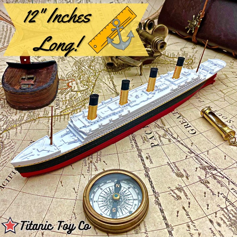 3 Pack 12” RMS Titanic Model & Britannic & Olympic