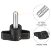 sourcing map 10Pcs Clamping Screw Knob, 36mm Dia T Shaped